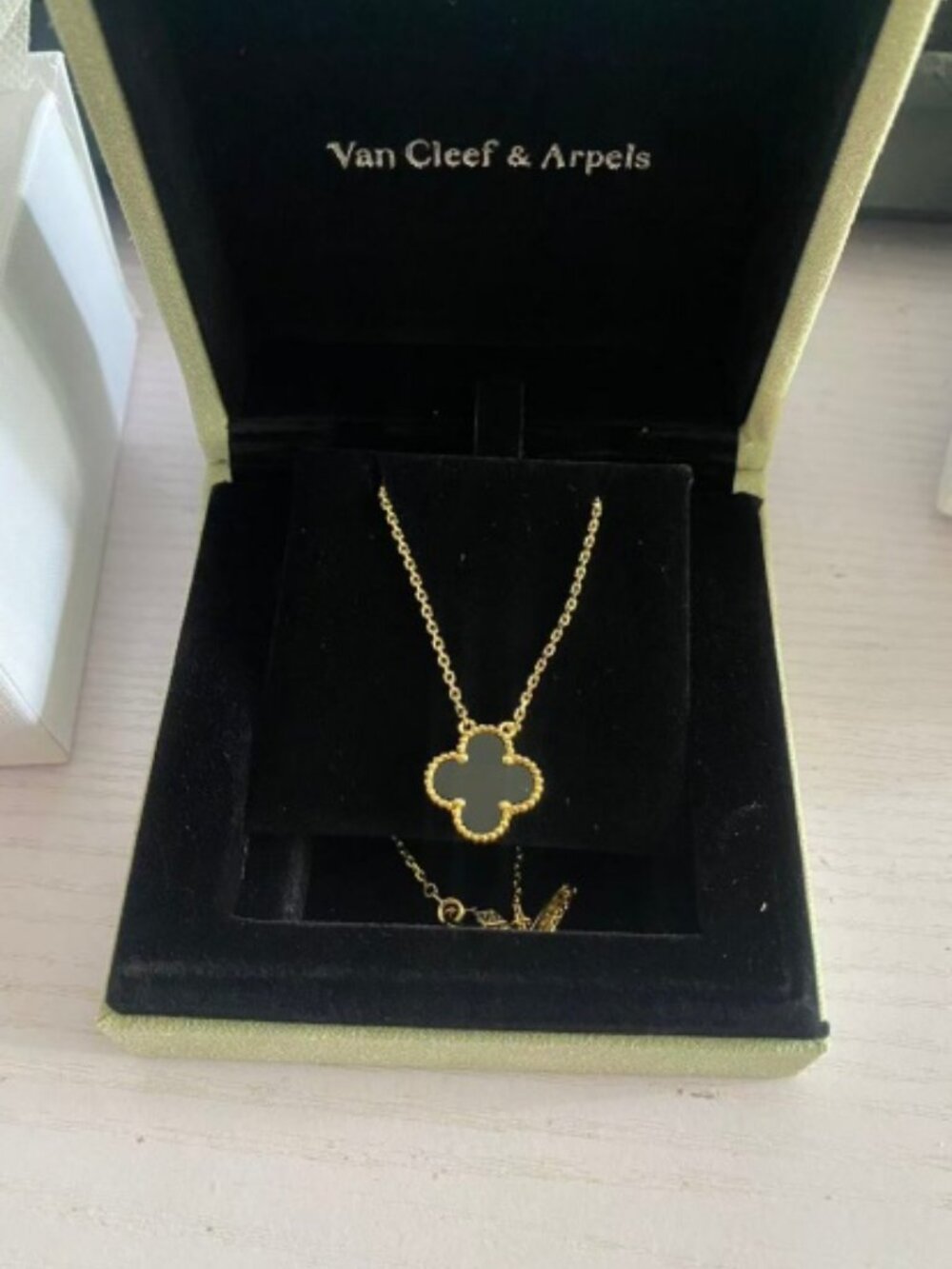 Van Cleef & Arpels Black Necklace